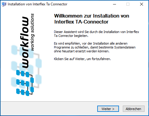 Installation TA Con 2 Installation TA Con 2